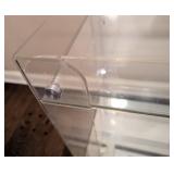 MB - Vintage Lucite Rolling Cart