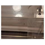 MB - Vintage Lucite Rolling Cart