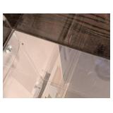 MB - Vintage Lucite Rolling Cart