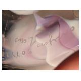 MB - Orrefors Vase, Multicolor Swirl Glass, Sweden