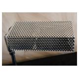 MB - Chrome Vintage Table Lamp - Perforated Mesh Shade