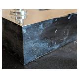 MB - Chrome Vintage Table Lamp - Perforated Mesh Shade