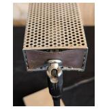 MB - Chrome Vintage Table Lamp - Perforated Mesh Shade