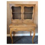 MB - Vintage Bodart French Provincial Secretary Cabinet