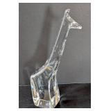 MB - Baccarat Crystal Giraffe Figurine