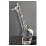 MB - Baccarat Crystal Giraffe Figurine