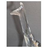 MB - Baccarat Crystal Giraffe Figurine