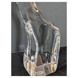 MB - Baccarat Crystal Giraffe Figurine