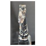 MB - Baccarat Crystal Giraffe Figurine