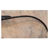 MB - Metal Lizard Wall Hanging - 56 x 19 in Decorative Steel Sculpture