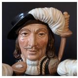 MB - Royal Doulton Six Character Mugs - Athos Aramis Porthos Beefeater (Three Musketeers)