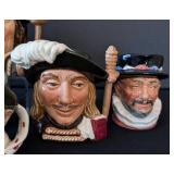 MB - Royal Doulton Six Character Mugs - Athos Aramis Porthos Beefeater (Three Musketeers)