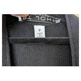 MB - St. John Petite Cardigan - Black Knit Sweater