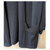 MB - St. John Petite Cardigan - Black Knit Sweater