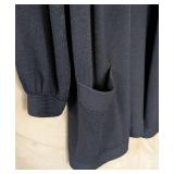 MB - St. John Petite Cardigan - Black Knit Sweater