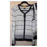 MB - St. John Tank Top & Cardigan Set - Size Large