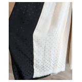 MB - Fendi Monogram Scarf - Black & White