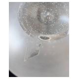 MB - Lalique Nina Ricci Grande Pomme Crystal Apple Perfume Bottle