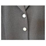 MB - St. John Basics Black Knit Blazer Jacket - Size 10