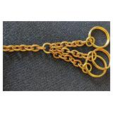 MB - Judith Leiber Blue Leather Coin Purse Made in Italy