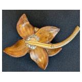 MB - Fabrice Paris Brooch - Floral Design