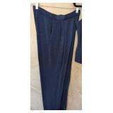 MB - St. John Navy Knit Tank Top & Pants Set - Top Size S, Pants Size 8
