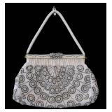 MB - Vintage French Beaded Purse - Hand Made in France
