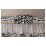 MB - Vintage French Beaded Purse - Hand Made in France