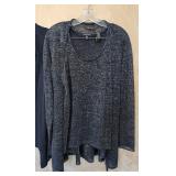 MB - Eileen Fisher Sweater Sets - Size Large (Lot of 2) Dark Charcoal Knit