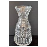 MB - Vintage Crystal Bedside Carafe, Faceted Cut Pattern