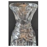 MB - Vintage Crystal Bedside Carafe, Faceted Cut Pattern