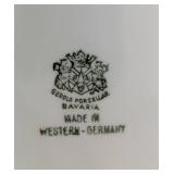 MB - Five Vintage Divided Dishes (Lot of 5) - 12" Shell-Shaped Porcelain Plates