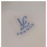 MB - Five Vintage Divided Dishes (Lot of 5) - 12" Shell-Shaped Porcelain Plates