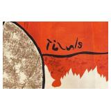 DR - Picasso Scarf - Abstract Cubist Portrait