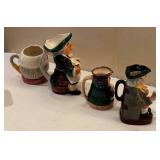 C7 - Royal Doulton and Staffordshire Toby Mugs