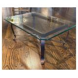 LR - Classy Glass Top Coffee Table