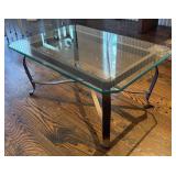 LR - Classy Glass Top Coffee Table