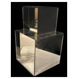 DR - Four Decorative Mirrored Cubes