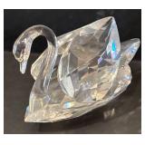 C4 - Crystal Turtle, Swan & Bear Figurines