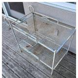 BY - Vintage Metal Bar Stand - Weathered Outdoor Finish