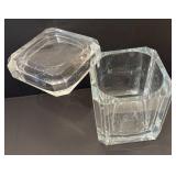 DR - Vintage Carlisle Grainware Lucite Ice Bucket