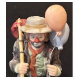 C3 - Emmett Kelly Jr. Porcelain Clown Figurines - 3-Piece Set