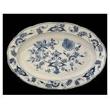 DR - Vintage Blue Danube Teapot & Coffee Pot Set with Platter