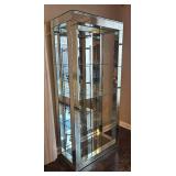 LR - Exquisite Mirrored Étagère Cabinet