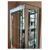 LR - Exquisite Mirrored Étagère Cabinet