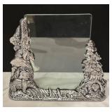 C6 - Arthur Court Animal-Themed Frame & Silver Glass Photo Frame