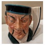C6 - Royal Doulton Toby / Character Mugs - Robinson Crusoe D6539, John Peel (Harry Fenton) and The Mikado D6507