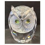 C6 - Swarovski Woodland Friends Owl Crystal Figurine