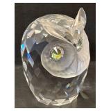 C6 - Swarovski Woodland Friends Owl Crystal Figurine