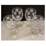 DR - Geometric Stemware - 4 Glasses